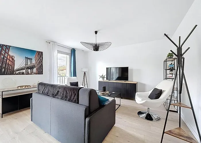 Apartment Super T3 Climatise 6 Personnes Montferrand Clermont-Ferrand